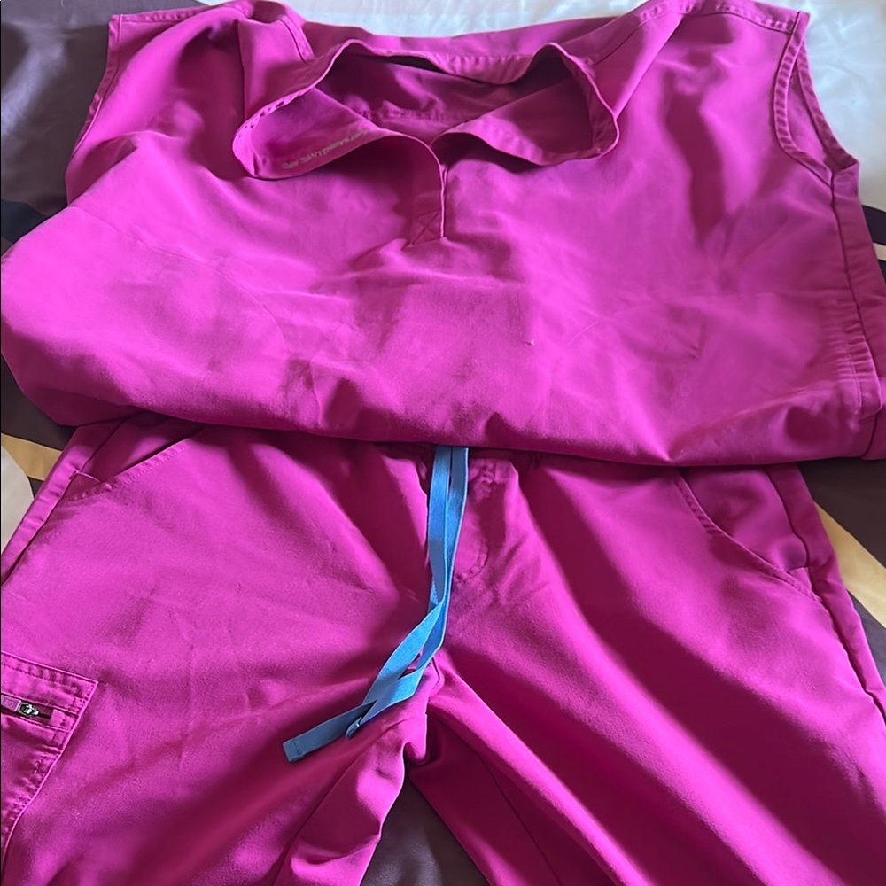 Figs Pink Scrubs